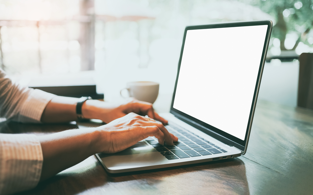 Person Working in an HOA Portal